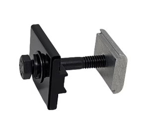 Kinetic Solar Mid Clamp, Adjustable from 30-46mm (Black)