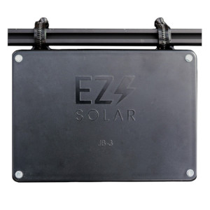 EZ Solar JB-3 Rooftop PV Junction Box, Rail Mount